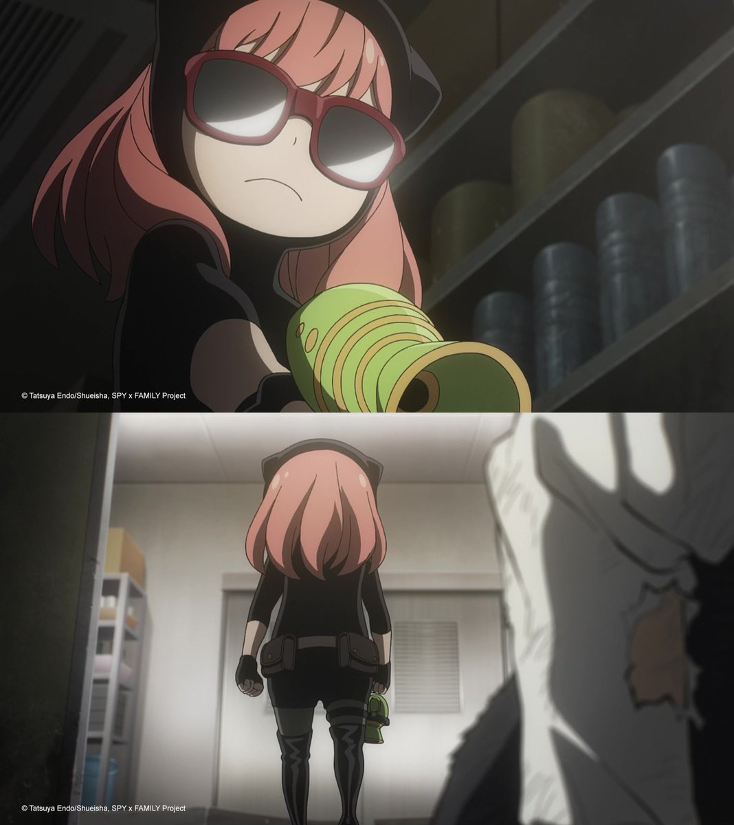 Anya in Spy mode! 🕶️ — Watch SPY x FAMILY Season 2 on Crunchyroll!