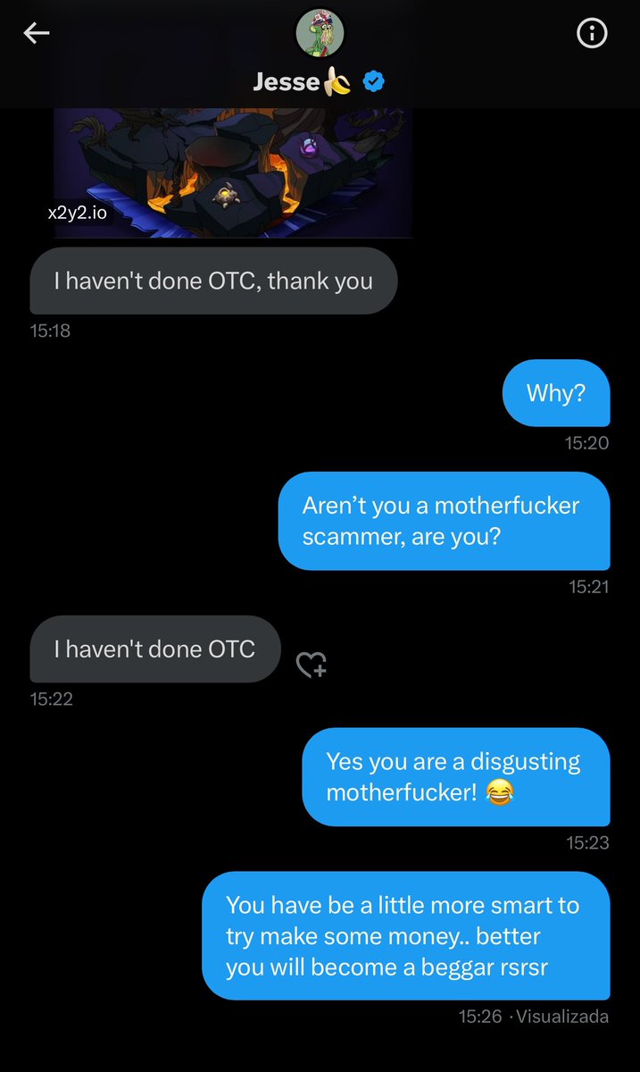 One more fool guy trying to scam with a idiot way! Block <a href="/Jesse_eth1/">Jesse🍌</a>