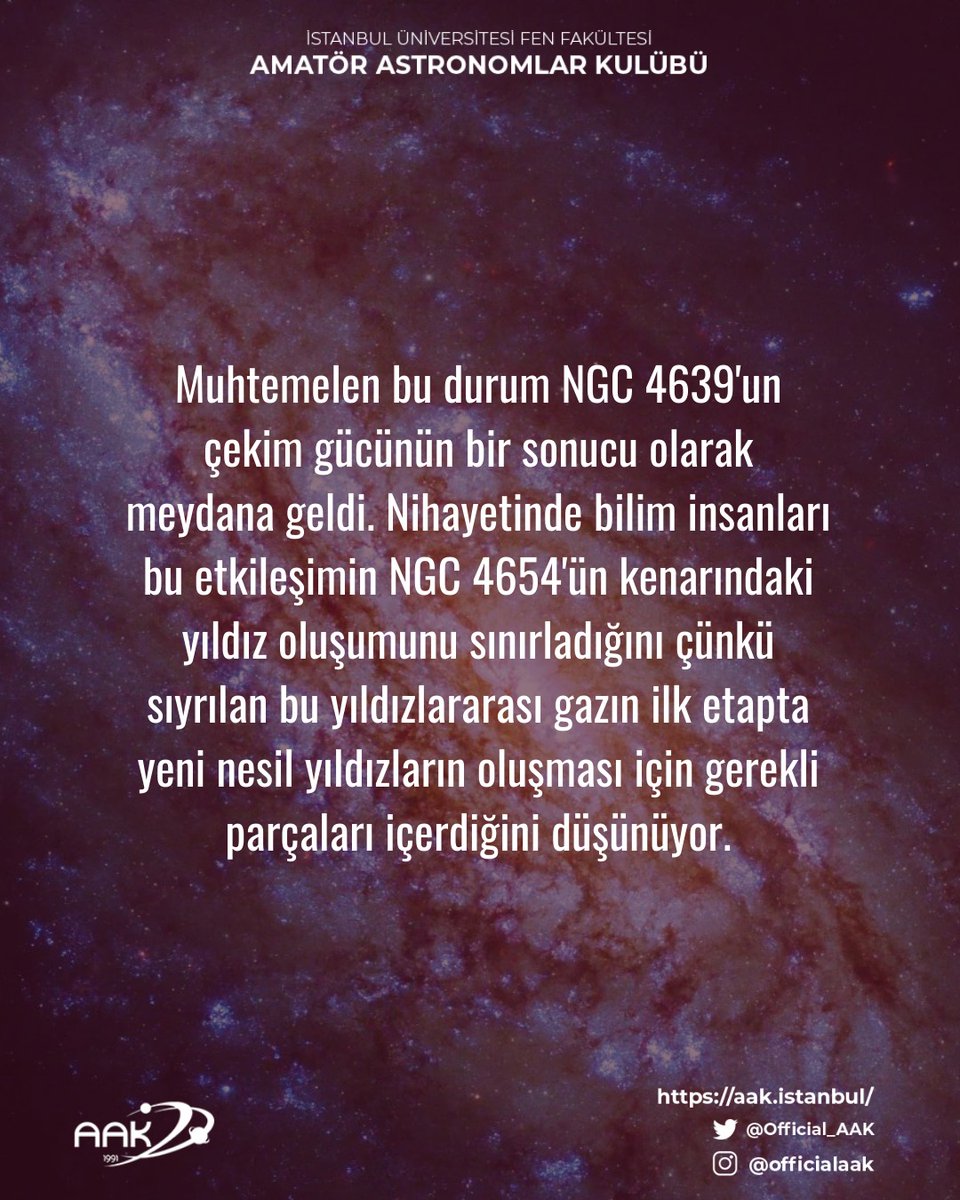 Official_AAK's tweet photo. #astronomi #astronomy #hubble #galaksi #aak

@iufen @TurkAstroDer https://t.co/jtjUjNEIKc