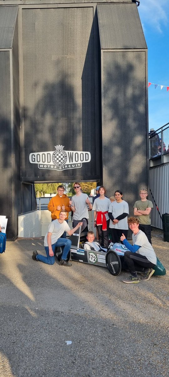 On the way back from the Goodwood Final <a href="/Greenpowertrust/">Greenpower Education Trust</a>, what a fantastic day for our team. They did so well! <a href="/e_framula/">FramulaE</a> <a href="/FraminghamEarl/">Framingham Earl High School</a> <a href="/MissREHarris/">MissHarris</a>