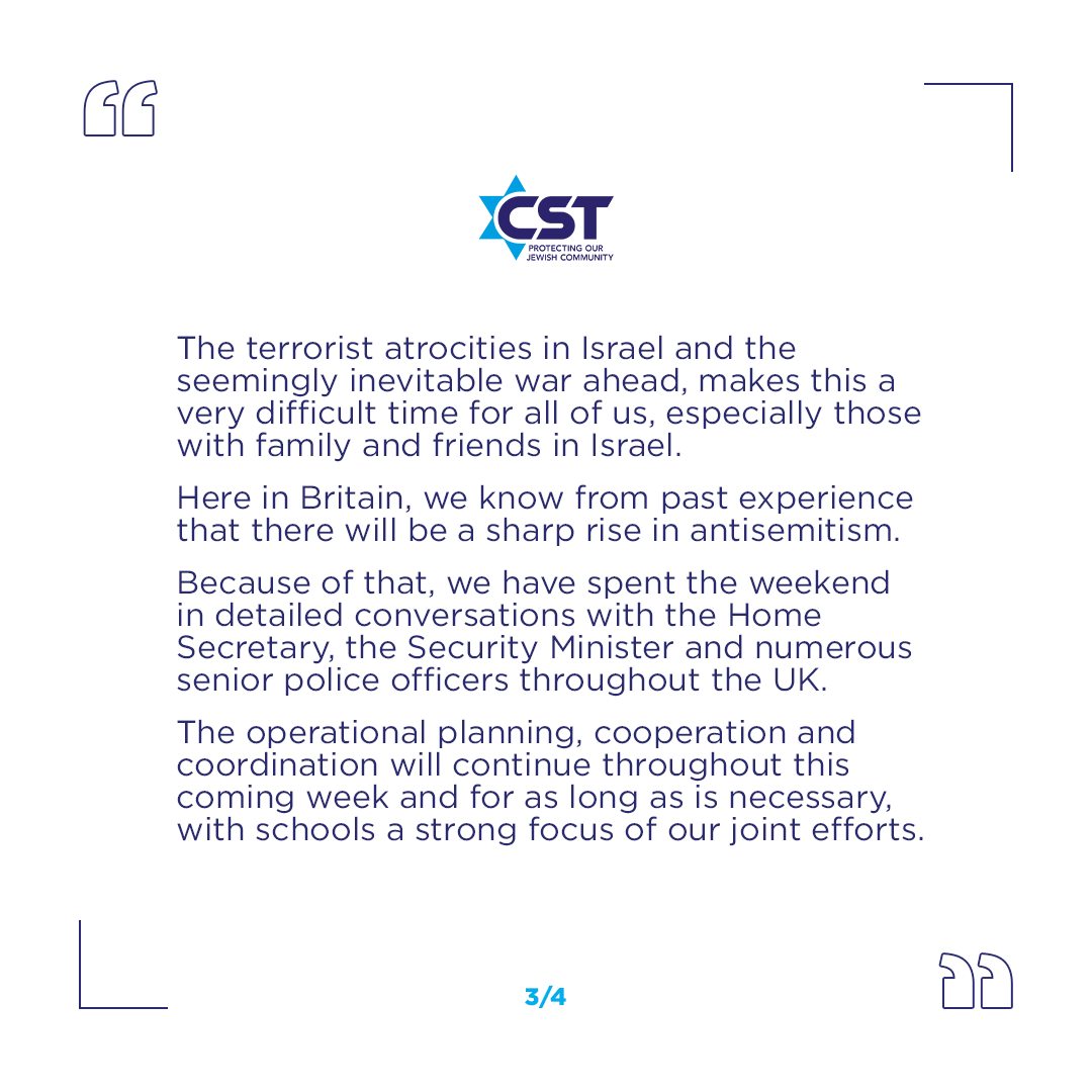 CST_UK's tweet photo. Jewish Schools. 

An update from CST. https://t.co/0X4OtStO4C