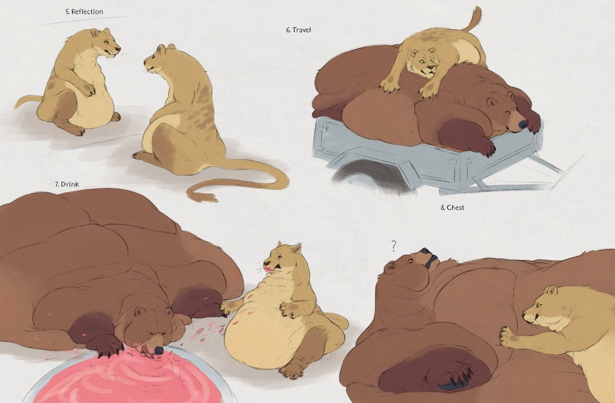 MMistmi's tweet image. Continuing #Fattytober and Fat Bear Week