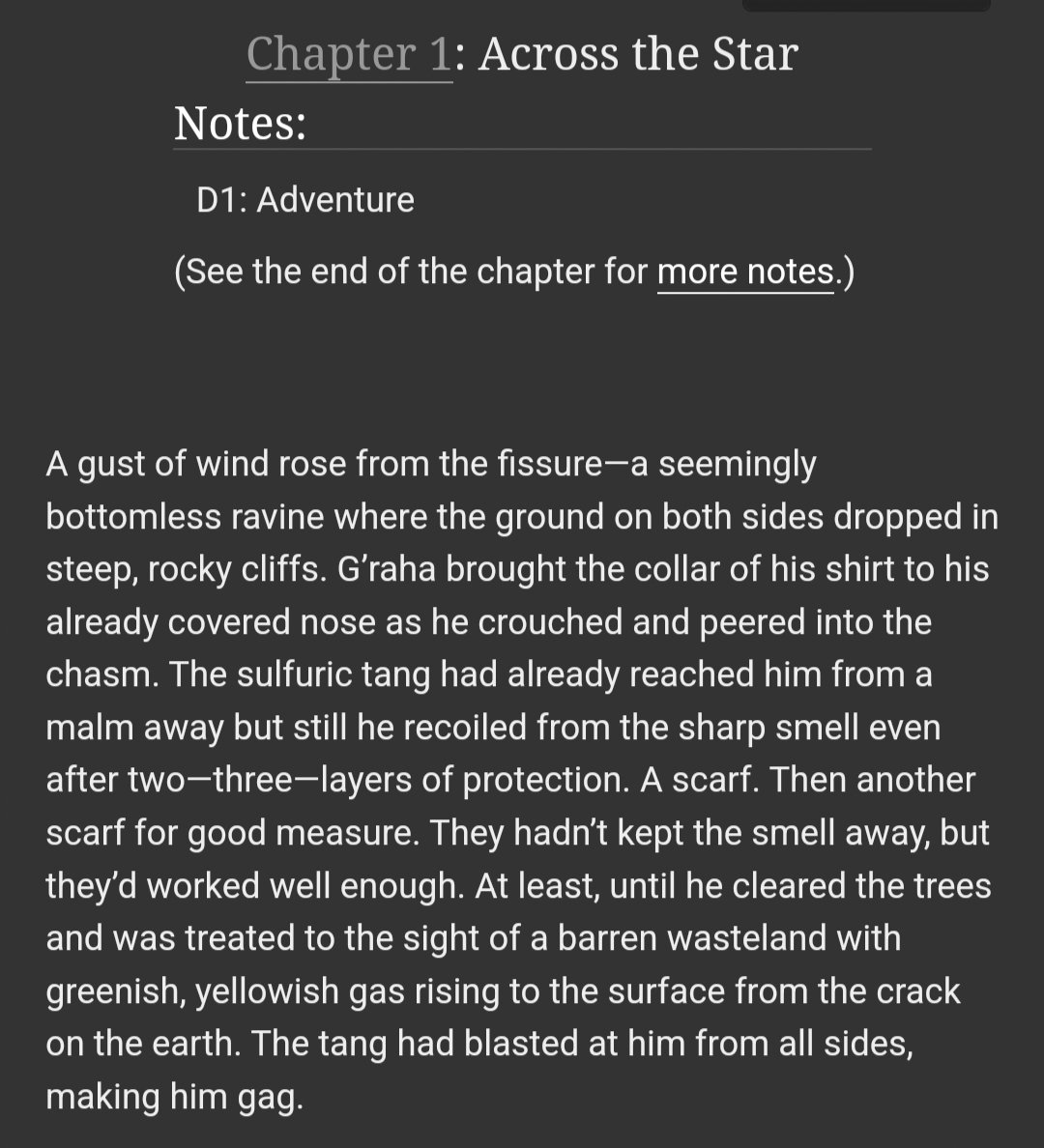 I started late but hey let's do this! 
Day 1: Adventure 
AO3: archiveofourown.org/works/50677849…
#grahatober #grahatober2023 #wolgraha #grahatia