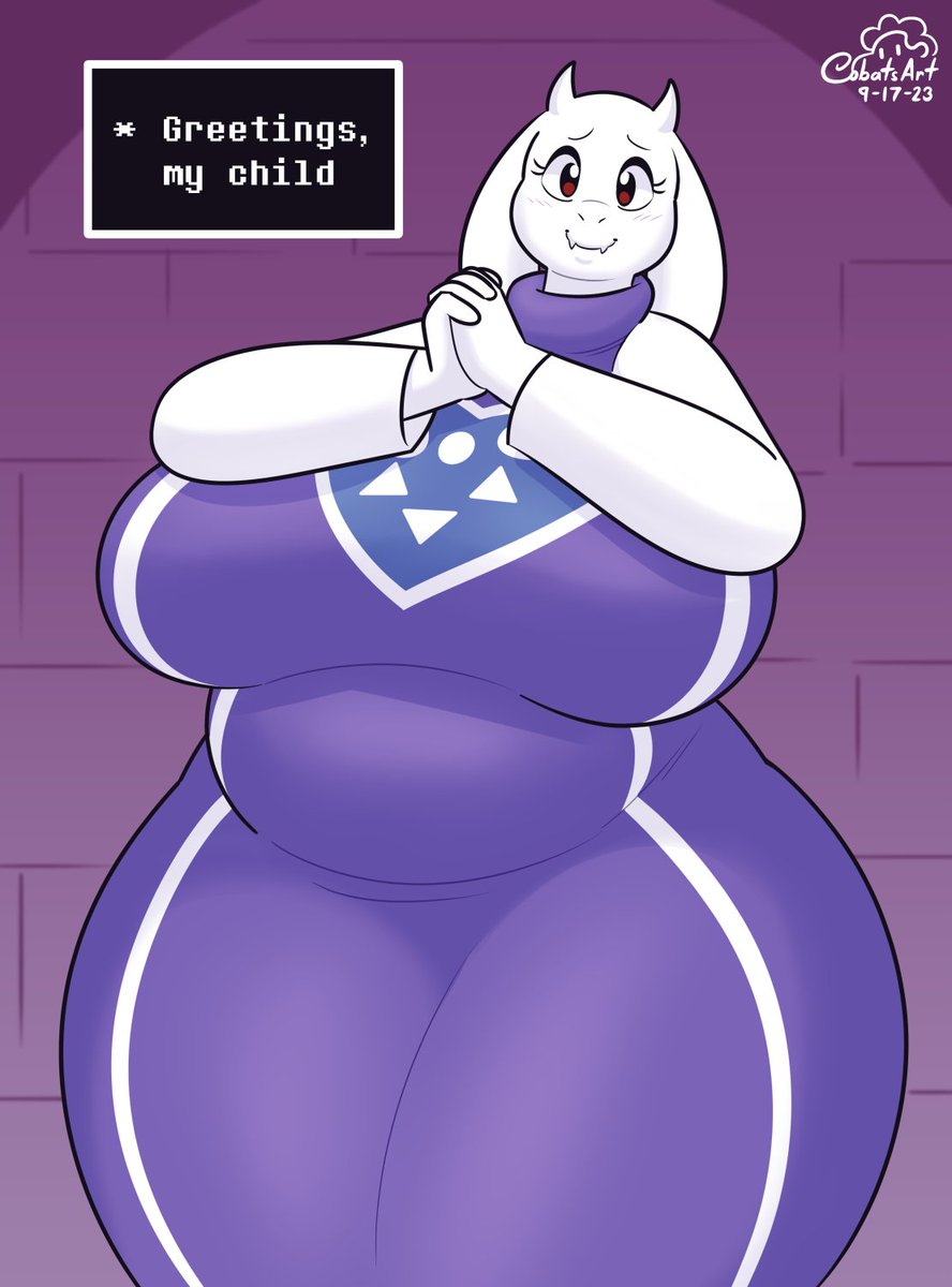Cobatsart's tweet photo. Here, have a Toriel https://t.co/AMXJTbOEnR