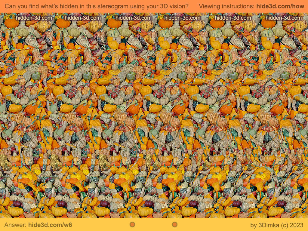 OCTOBER GIFTS  

Can you describe what you see? 
Viewing instructions: hide3d.com/how
Answer: hide3d.com/w6 

#magiceye #opticalillusion #3dimka #ステレオグラム #マジックアイ #立体图 #stereogram