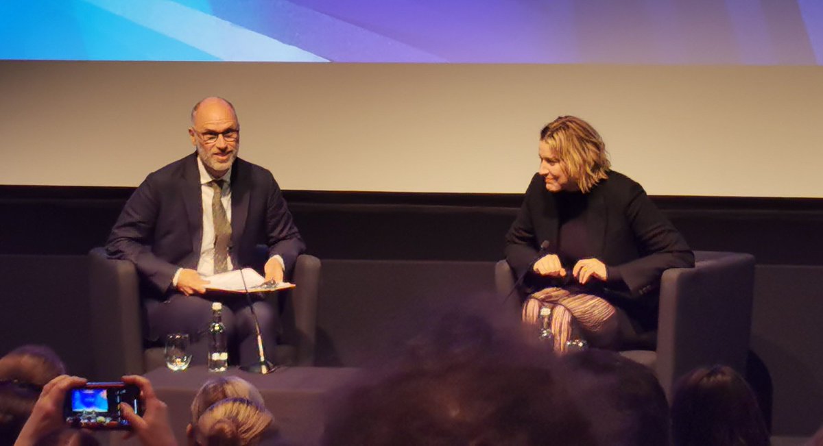 We all knew Greta Gerwig was hilarious, but her #LFF screen talk with Jesse Armstrong was like an hour of great stand-up. Cringey truths in every utterance. “Sneak out of bed to write very very early, before the little voices tell you you’re no good. They get up later!” ♥️