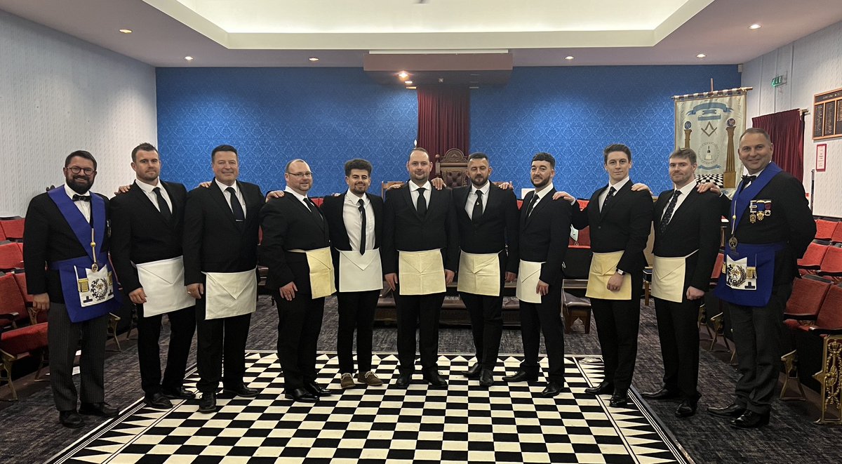 The Gavel Lodge No. 8928 Initiates Nine Candidates in One Memorable Night. 
Read the full story on our website. #Freemasonry #UGLE 

northumberlandmasons.org.uk/the-gavel-lodg…