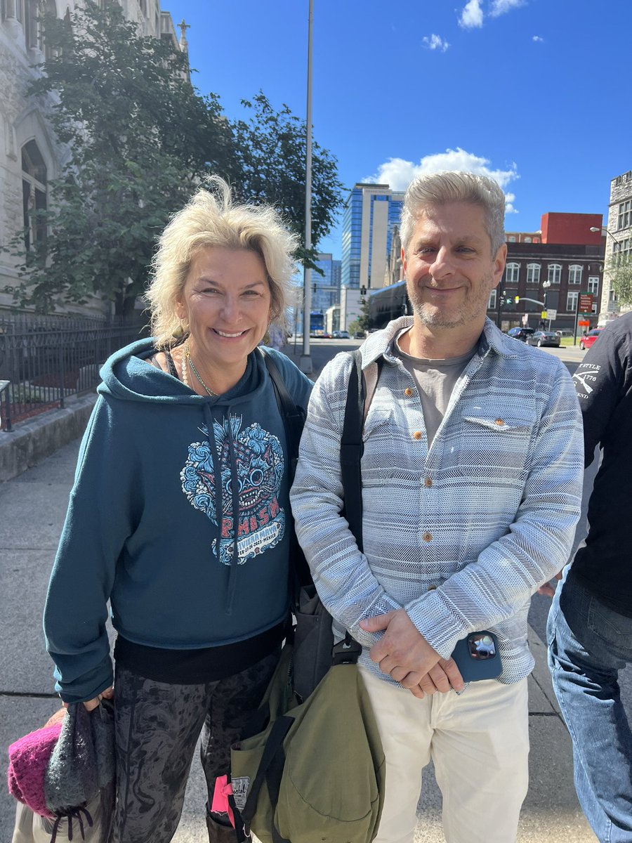 Susan finally met her man. <a href="/mike_gordon/">Mike Gordon</a> <a href="/phish/">Phish</a> #biggestmikefan #wavestohimateveryshow