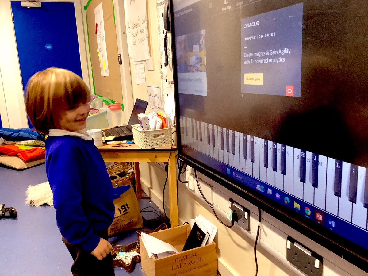 st_michaels_ham's tweet photo. #SMITHReception have enjoyed making melodies in #music this week. We have been learning all about high and low pitch sounds and long and short sounds in order to help create our own melody. #SMITHMusic https://t.co/kCefJmN0f7