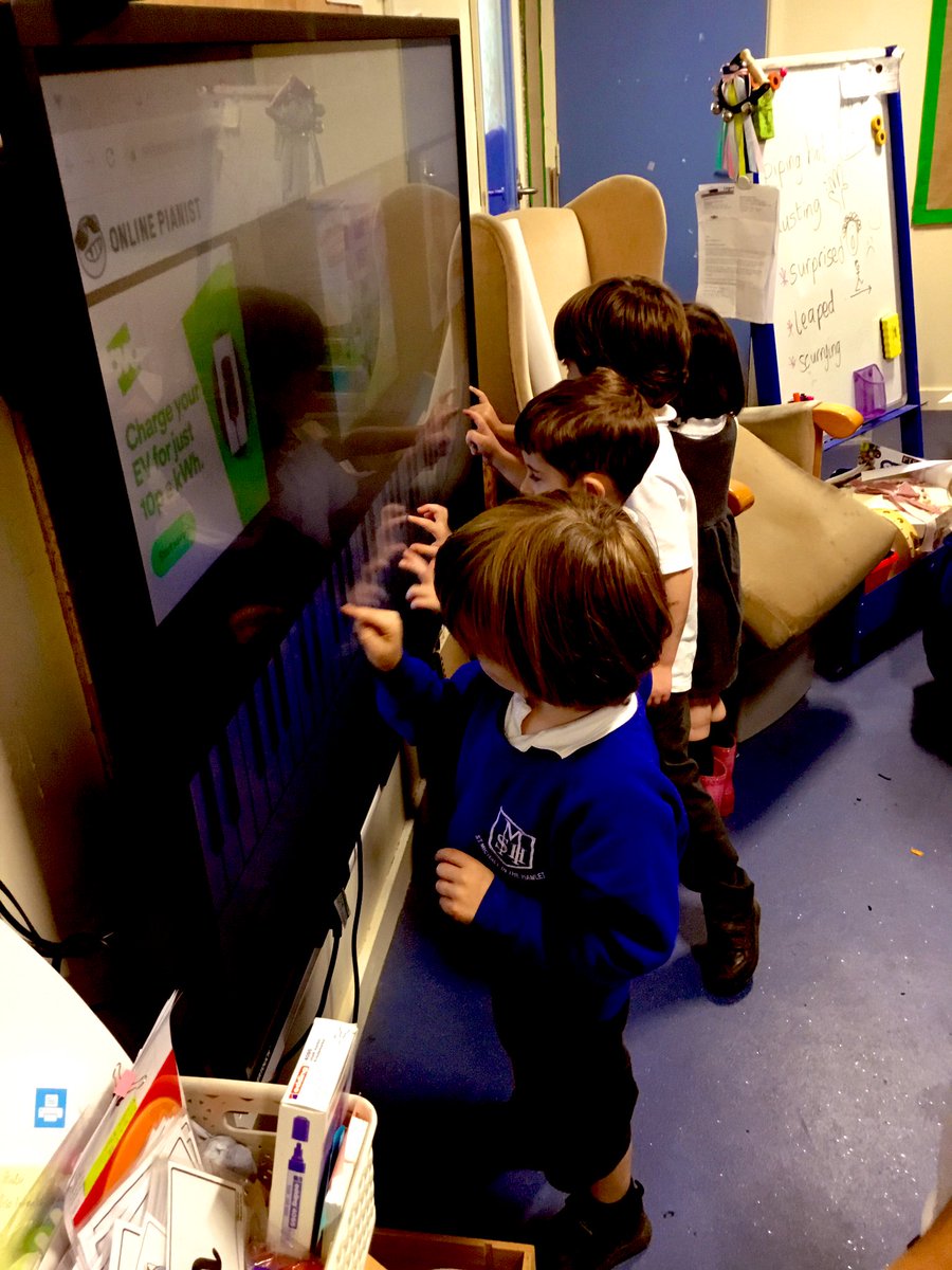 st_michaels_ham's tweet photo. #SMITHReception have enjoyed making melodies in #music this week. We have been learning all about high and low pitch sounds and long and short sounds in order to help create our own melody. #SMITHMusic https://t.co/kCefJmN0f7