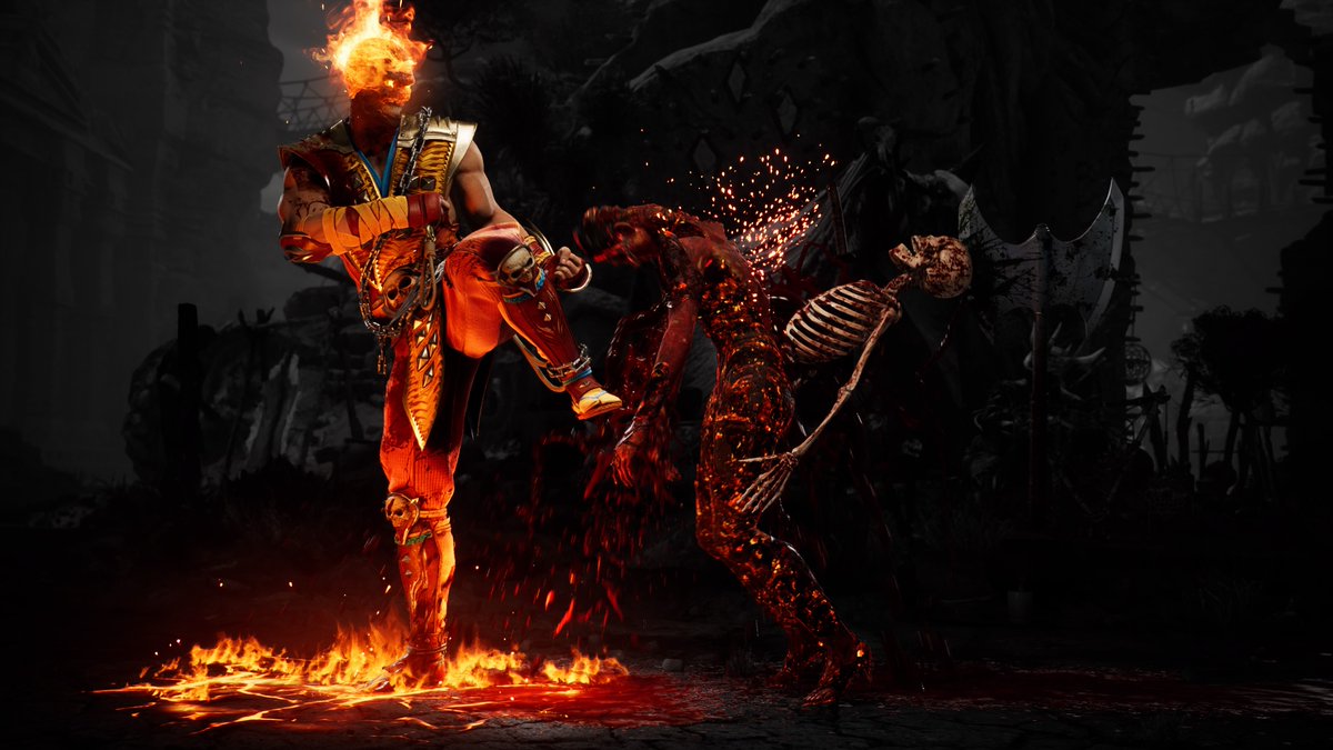 GrandMasterTRS's tweet photo. #PS5Share, #MortalKombat1 Damn Scorpion 😁👌 https://t.co/KkpOjR34d3