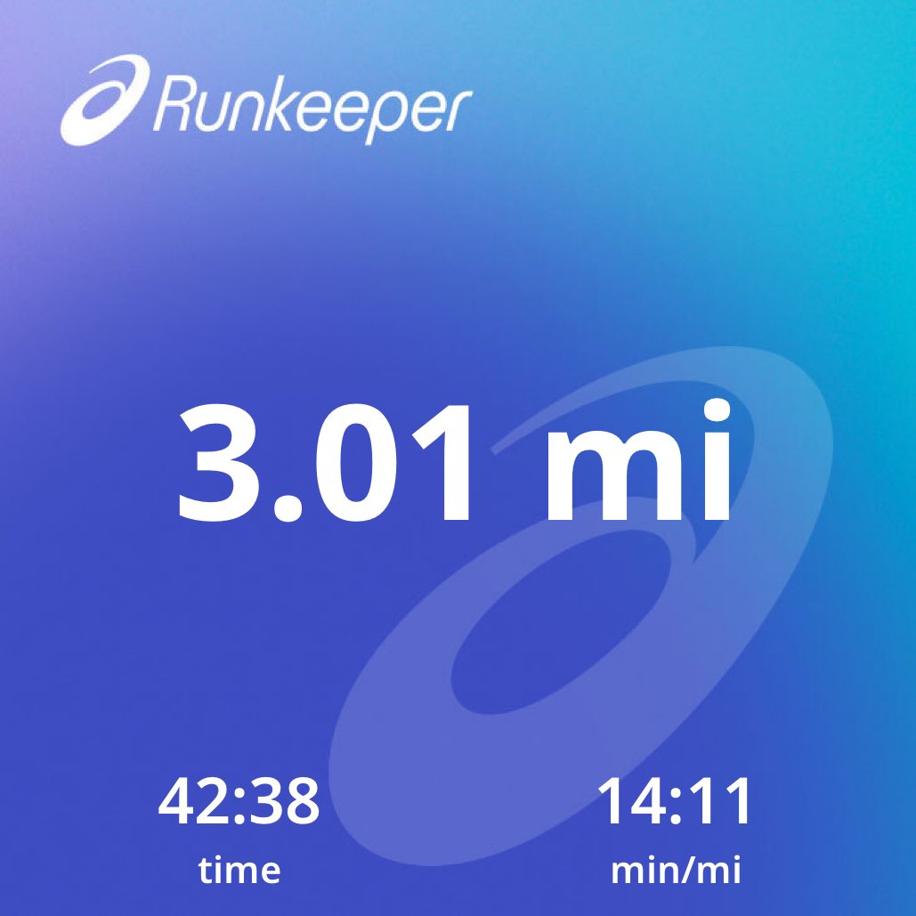 Haven’t been #running in a long while. Very rusty.