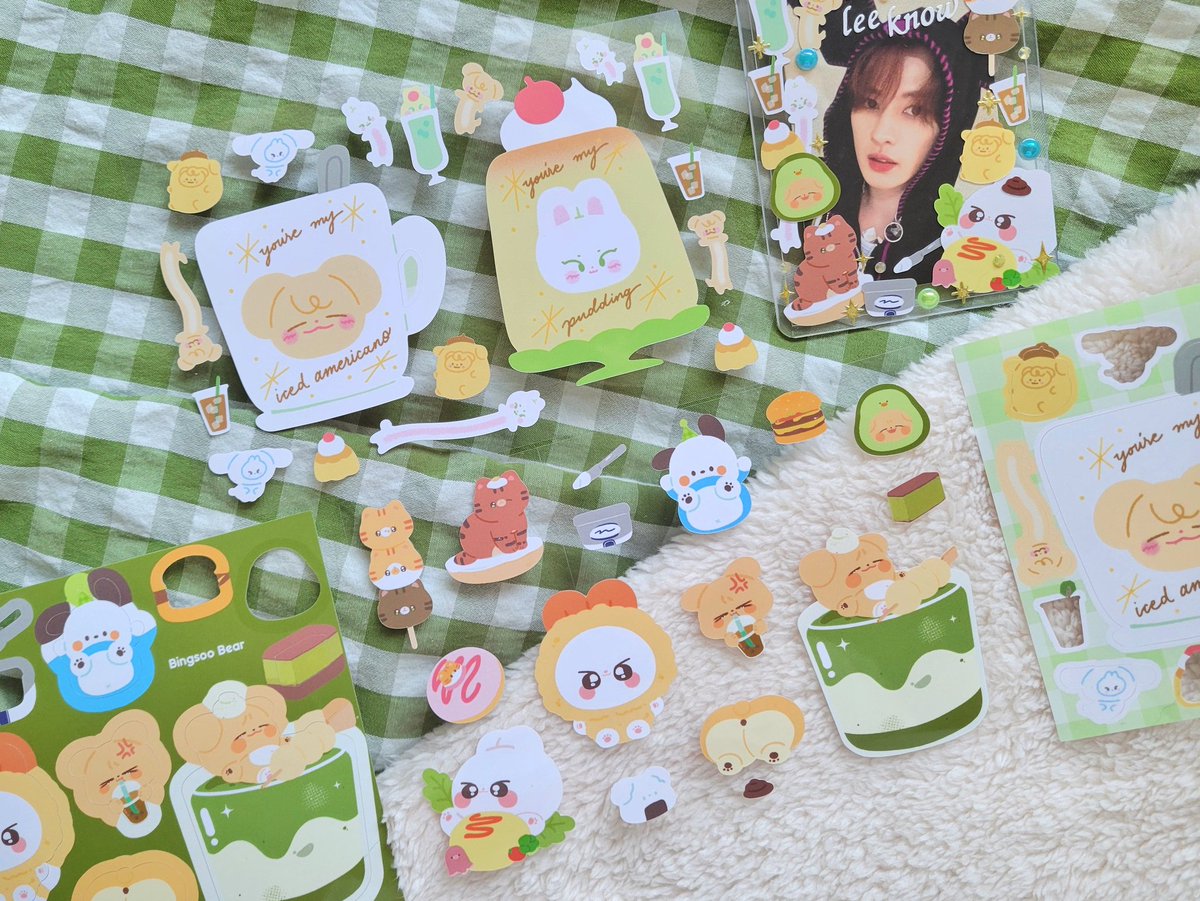 CafeRachaEvents's tweet photo. Less than a week away from the event!! Here's the reveal of our sticker sheets :)

Available in all our tiers!

1 random sticker sheet will be included in your goodie bag, free with each drink purchase!

Donation form is in our bio 💖 https://t.co/cbxqWshU6u