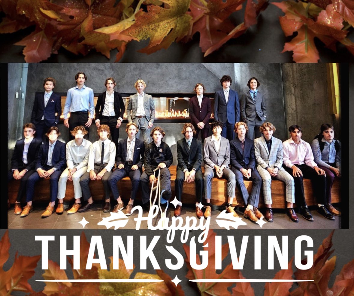 From our families to yours…Happy Thanksgiving!