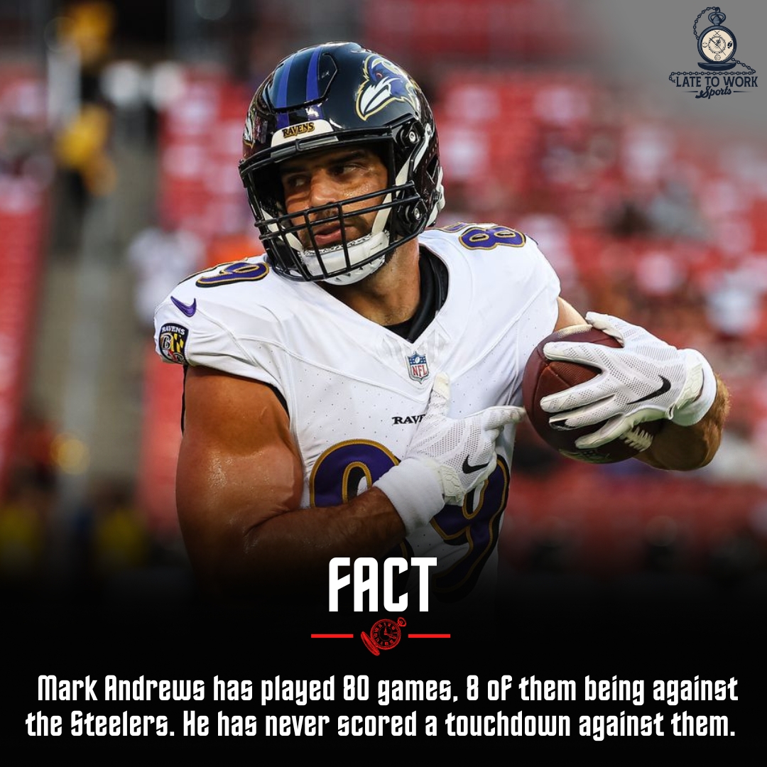 Will he score today? #nfl #sports #football #baltimore #ravens #steelers #pittsburgh #latetowork #latetoworksports #sportspodcast #applepodcasts #spotifypodcast #amazon #google #youtube #streaming