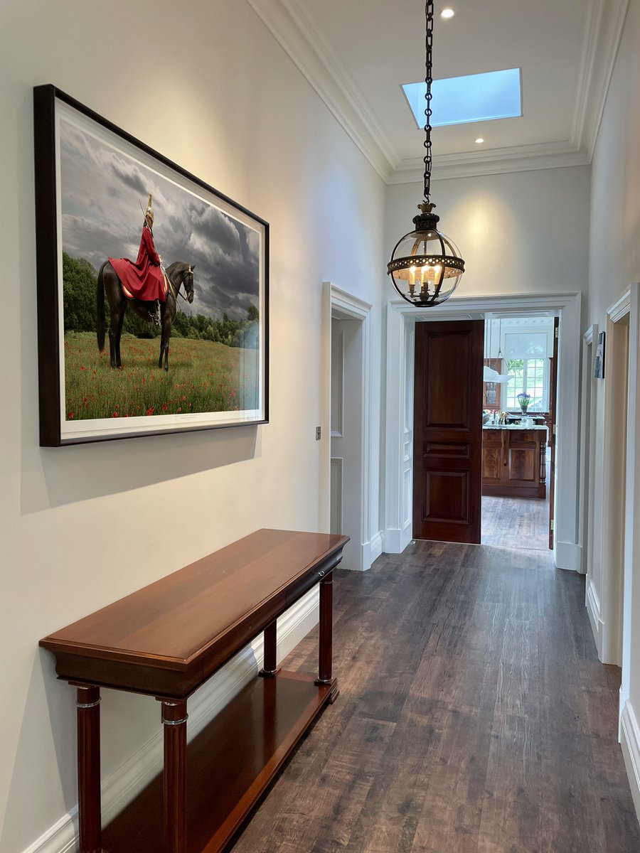 “An Officer of the Life Guards - Remembering the Fallen” Recently installed at a clients house in the SW of England.