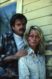 CitizenScreen's tweet photo. THE BURNING BED TV movie premiered on NBC on October 8, 1984. Directed by Robert Greenwald, the film stars Farrah Fawcett and Paul Le Mat and is based on Faith McNulty’s 1980 book, which portrays the true story of domestic violence survivor, Francine Hughes. https://t.co/KupccvRkDi