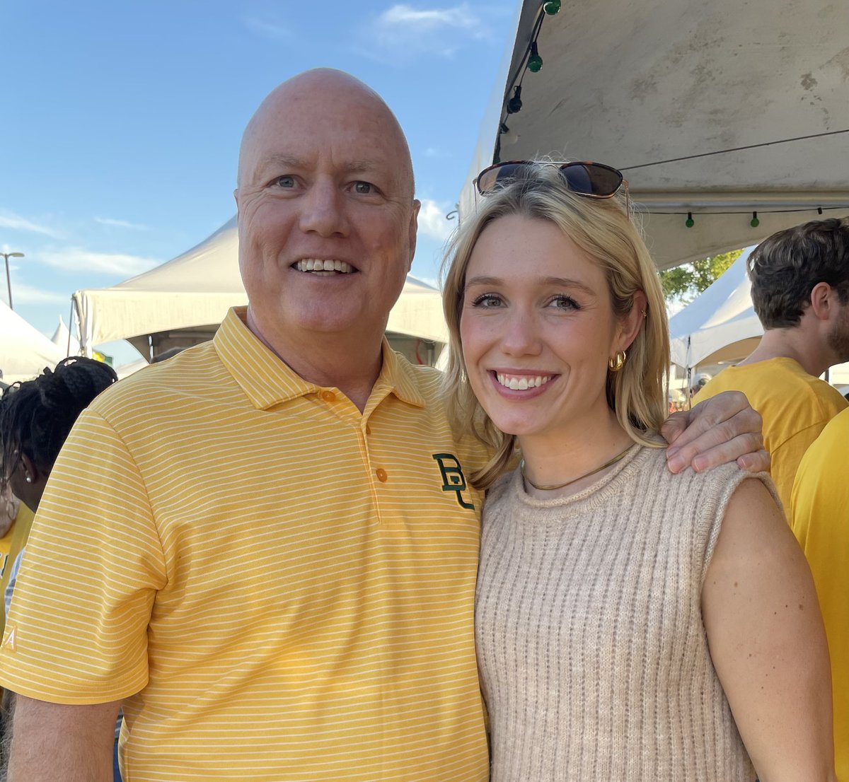 Great day at Pi Phi Dads Day at BU.