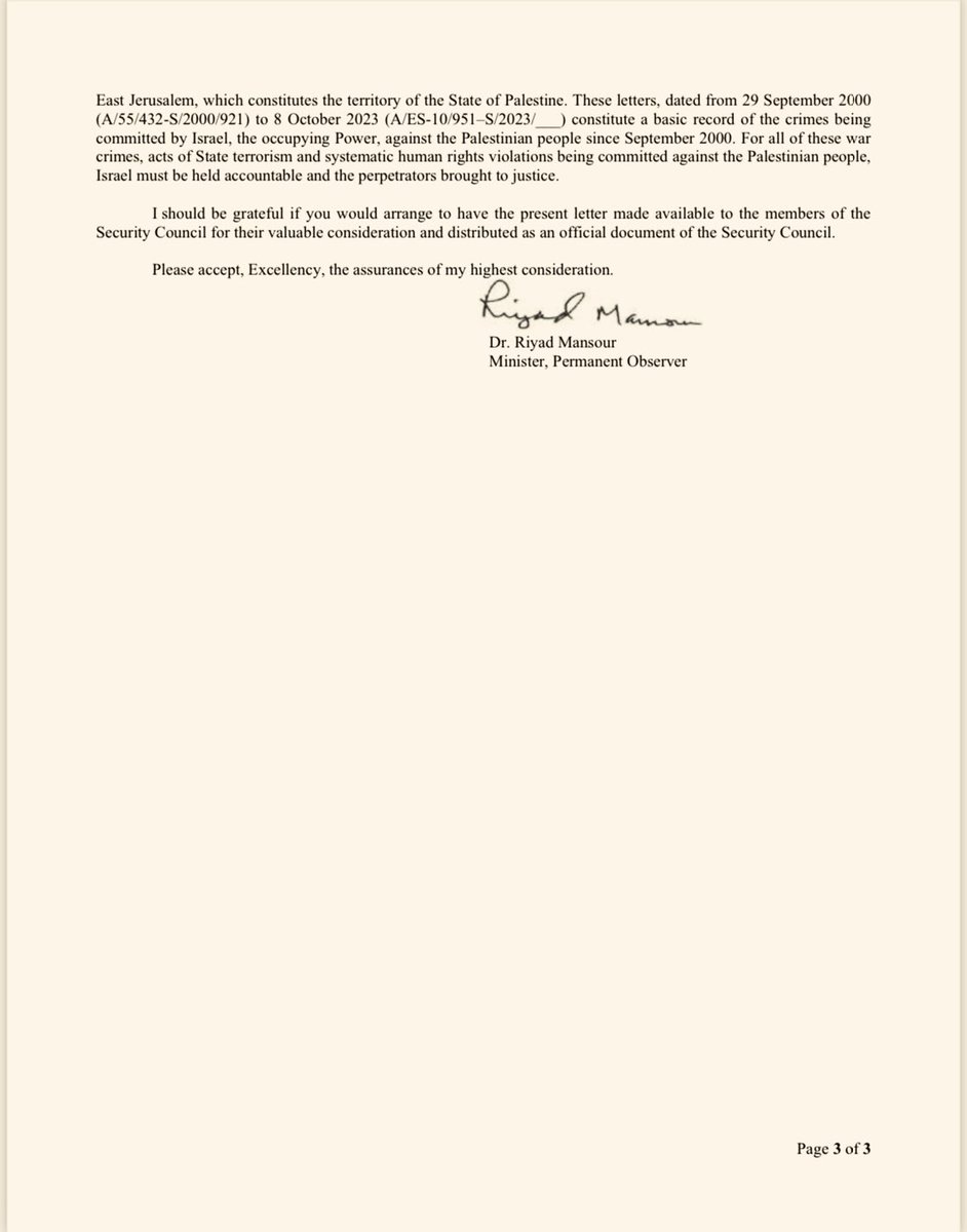 State of Palestine tweet media