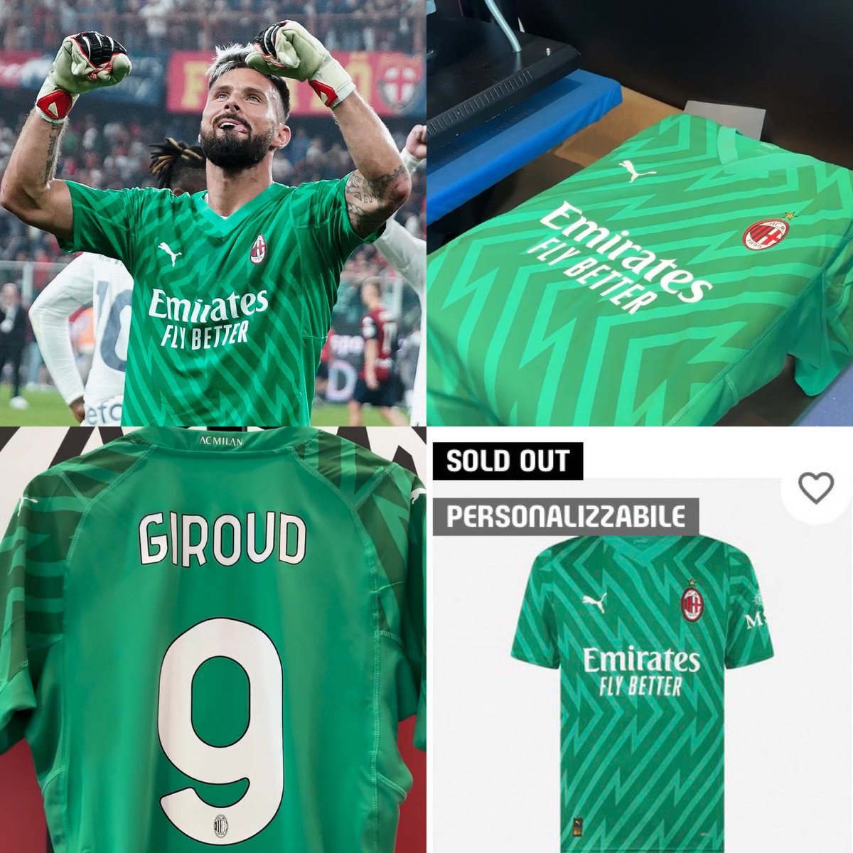 Thật như đùa: Giroud nhận giải thủ môn hay nhất Serie A 3 Juez Central on X: "Ayer, tras la expulsión de Maignan, Olivier Giroud se  puso los guantes para atajar con el AC Milan. Y al último minuto, atajó un  mano a mano que