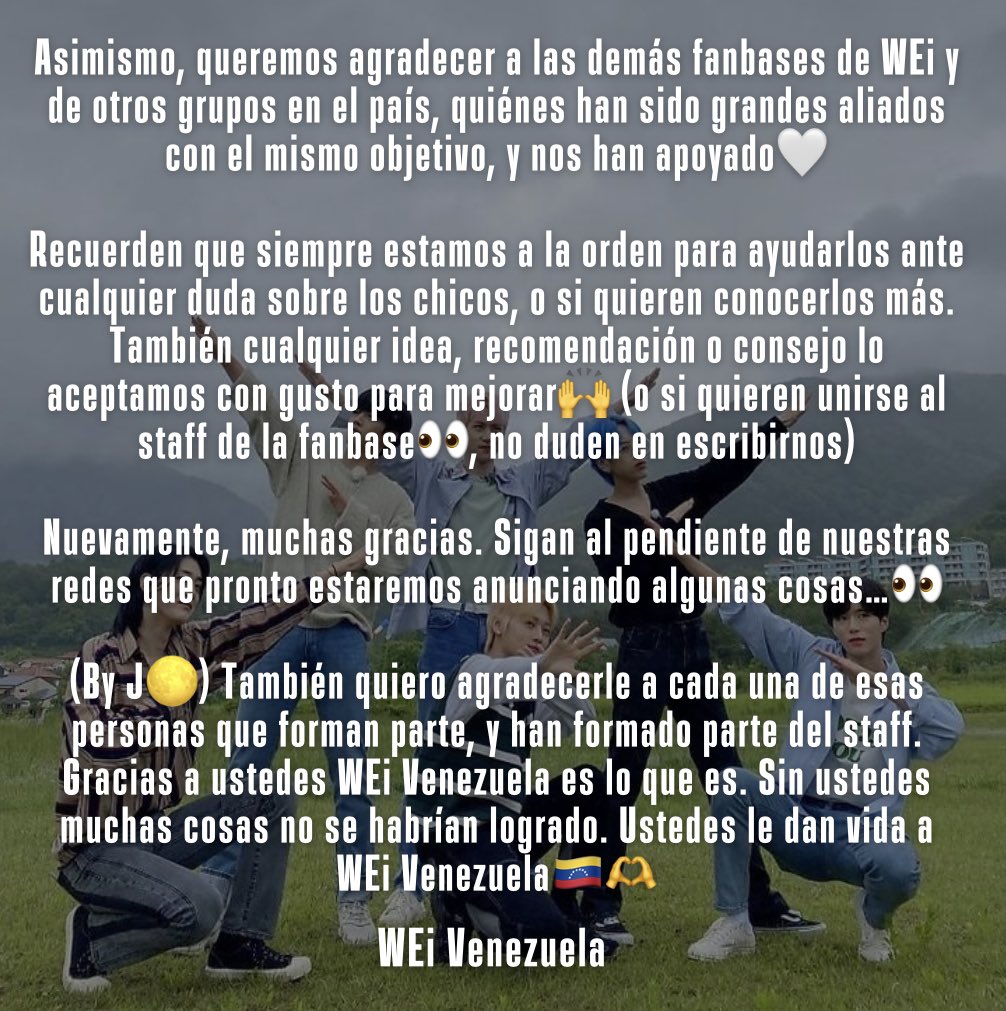 WEi_Venezuela's tweet photo. ¡Hola RUi! Oficialmente estamos celebrando nuestro 3er aniversario como fanbase de WEi en Venezuela🇻🇪🎉🤍

Muchas gracias por todo🩵💜

#WEi #위아이 #ウィーアイ @WEi__Official @WEi__Member @WEi_Official_JP @WEi_STAFF 

•WEi Venezuela🦋 https://t.co/V4e47C7fjs