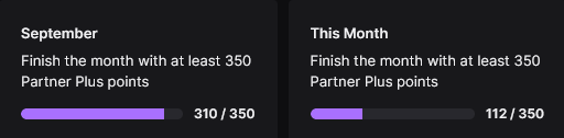 Mystic_Lights's tweet photo. Realised last month we were 40 subs away from partner plus! Thank you so much to everyone who has subbed and kept on their sub!! 🥺 Maybe one day I'll reach it https://t.co/raTabGmaZw