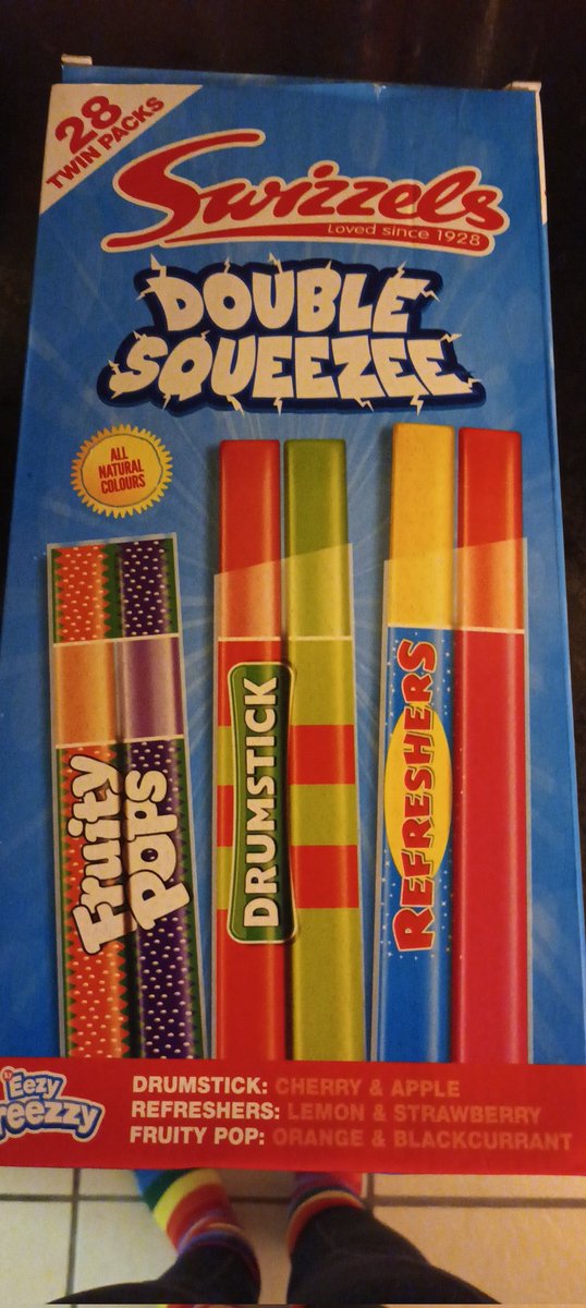 pickleitious's tweet photo. @SwizzelsMatlow bought these on Friday, was excited to try them....until my daughter started gagging on thd cherry flavour.
It smells and tastes like a tramps bum 🤢
Washed my hands 3 times and can  not shift the smell https://t.co/oTWlYrezNG