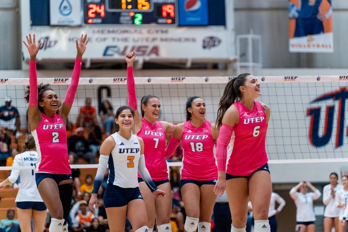 UTEPVB's tweet photo. 1⃣0⃣0⃣0⃣ career digs 🎉

Alyssa Sianez becomes the 14th player in UTEP history to join the 1,000 digs club! https://t.co/fKFRk4WfMP