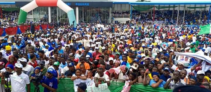KOGI IS APC

Views as thousands of supporters throng the Buhari Square Township Stadium in Lokoja to show readiness for the kick-off of the Governorship campaign of the APC.

#BuharistReporters4PBAT
#OAU2023 
#KogiDecides2023 
#Ododojoel2023 
#KogiDecide