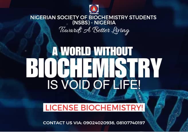 Licensing Biochemistry is the best decision Nigeria can make in her 63rd birthday for more innovation, improved health care, crime detection just to mention but few.
@AbubakarmusaDK1  @nasirugawuna @ProfHafizAbu @BolaAhmedTinubu @ARISEtv @nigeriantribune @NigerianSenate