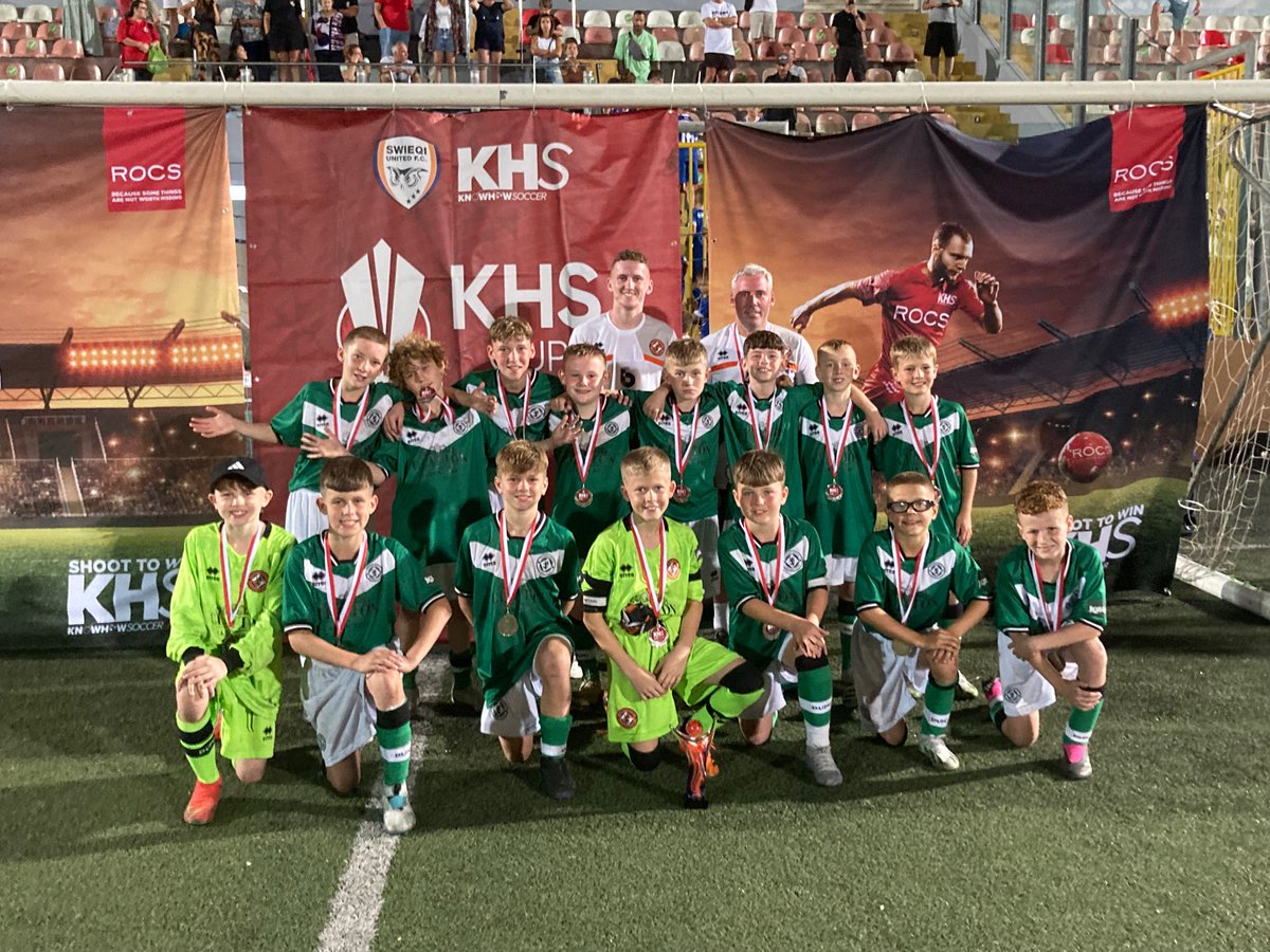 DUFCAcademy's tweet photo. 🦁 A great weekend of learning and development for @DUFCAcademy Under 12s at the KHS Malta Cup 🇲🇹

⚽️ Playing 9v9 against opposition from across Europe with the likes of @SportingCP &amp; @LUFC and finishing Runners Up overall 🧡

📸 @07RQuaresma 🇵🇹💪

#DUFCAcademy | #DUFC https://t.co/uU12VjzJrI