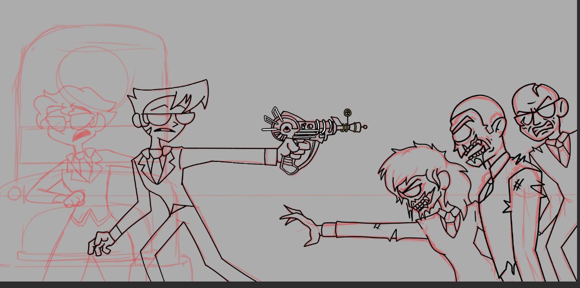 KaiserCola's tweet photo. (WIP) Helluva Boss / COD Zombies Crossover Parody
Looks like Stolas left with a "parting gift" for D.H.O.R.K.S.
#HelluvaBoss #HelluvaBossAgentOne #HelluvaBossAgentTwo #CallofDuty #CODZombies https://t.co/5O8IqGbDVt
