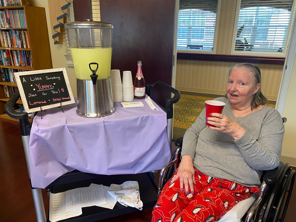 Keep it sweet like lemonade! 🍋 #SeniorLiving