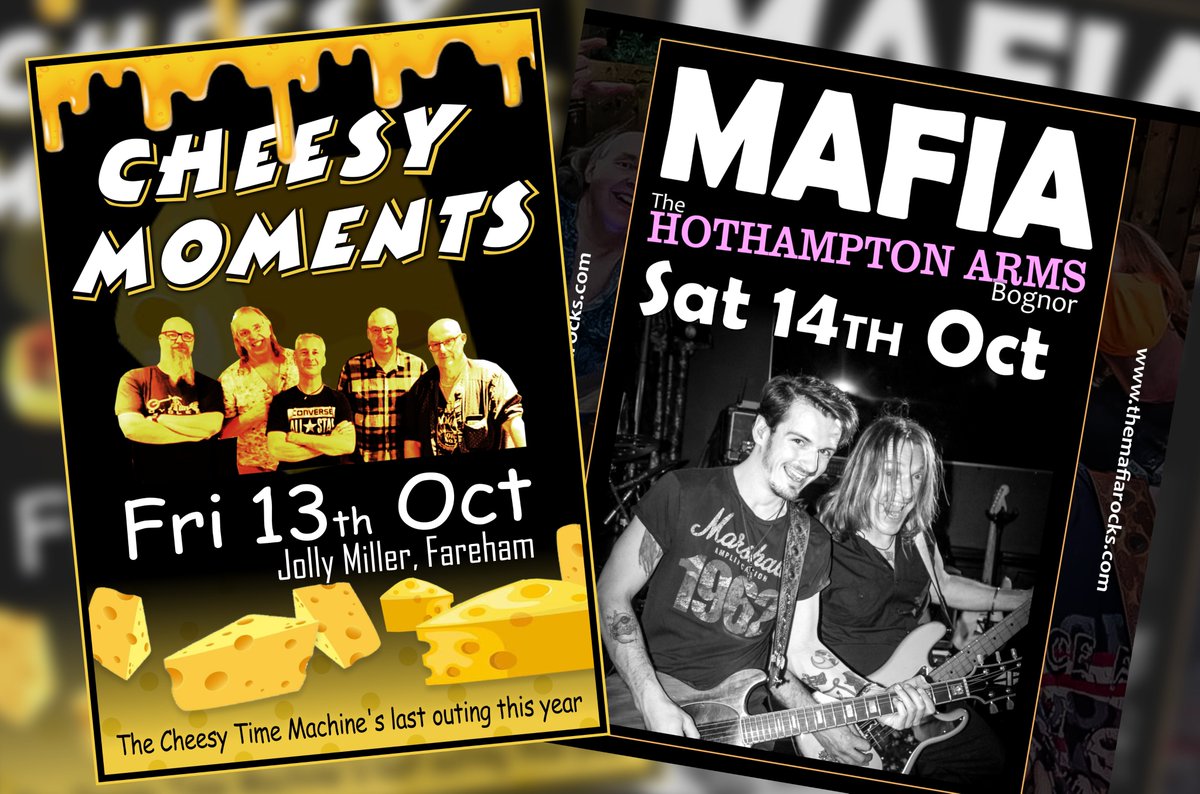 themafiarocks's tweet photo. The Cheesy Moments gig this weekend will mean I've played 75 different songs with 3 different bands (Mafia &amp; Black Rose) within 2 weeks! 😀
Now that's rock n roll 😀 😀
#lovedrumming https://t.co/m5pFGj6hal