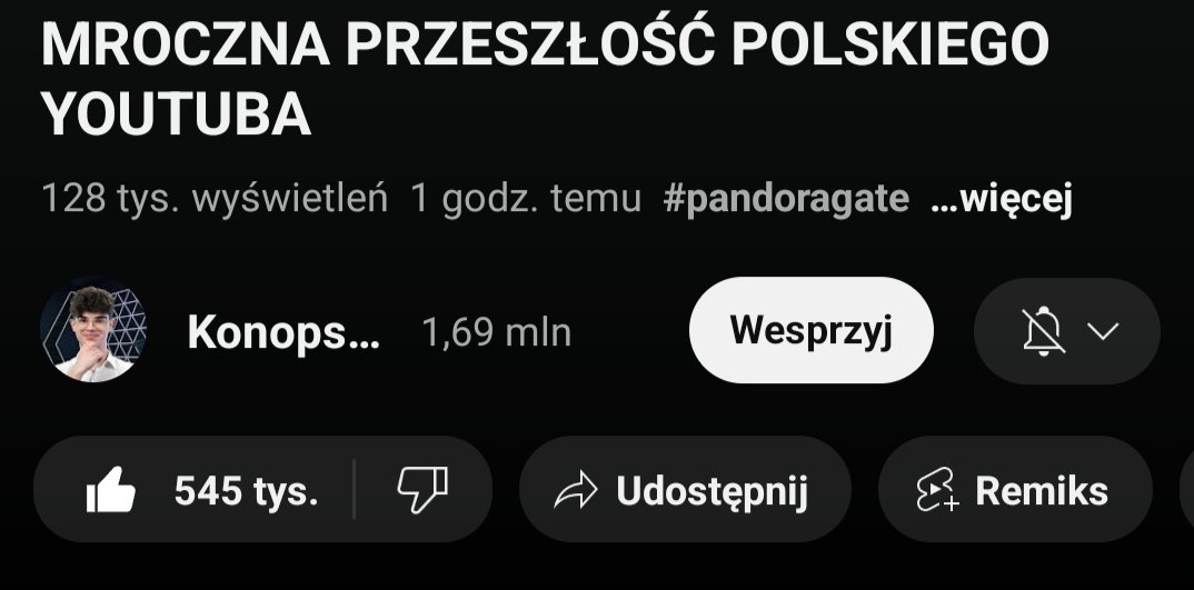 SauR3N's tweet photo. Ilość reakcji pod materiałem rozjebała system #Pandoragate https://t.co/n4Wqz9LGn4