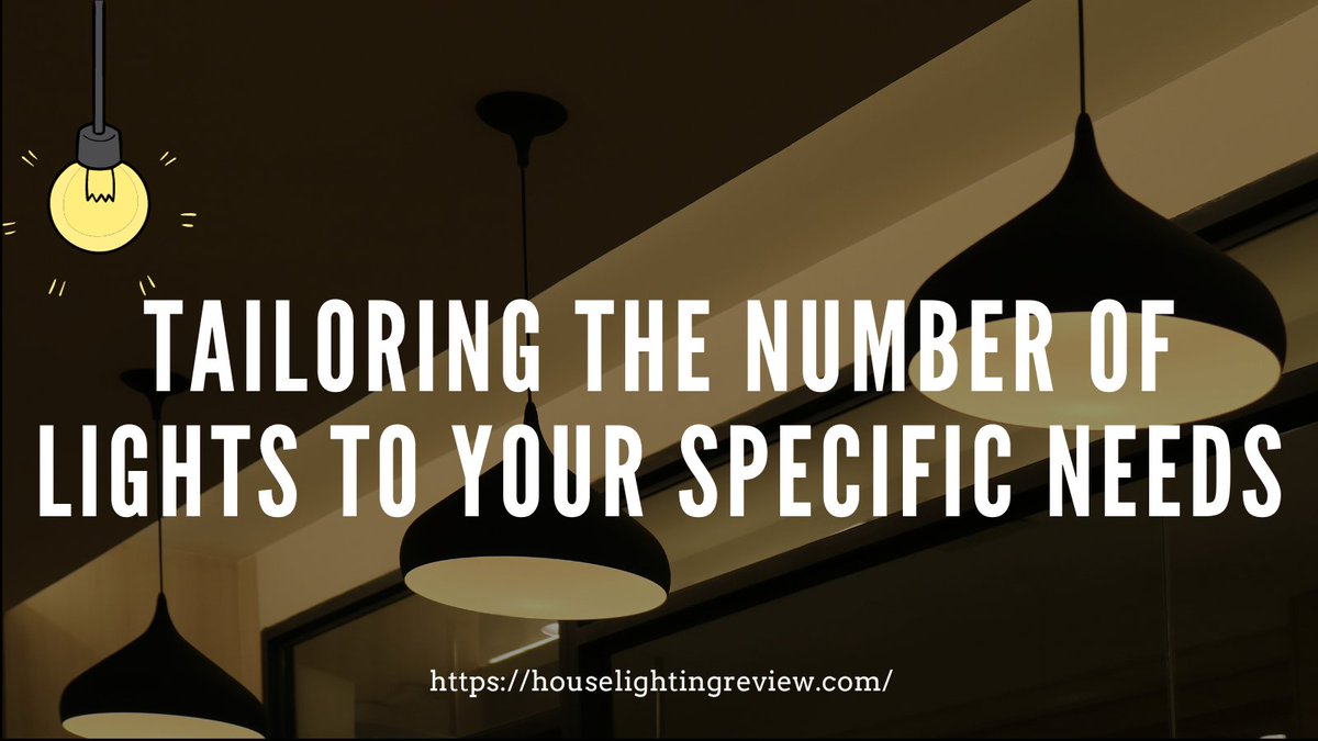#Lighting 
#light
#LightingHouses
#NumberOfLights
Tailoring the number of lights to your specific needs
houselightingreview.com