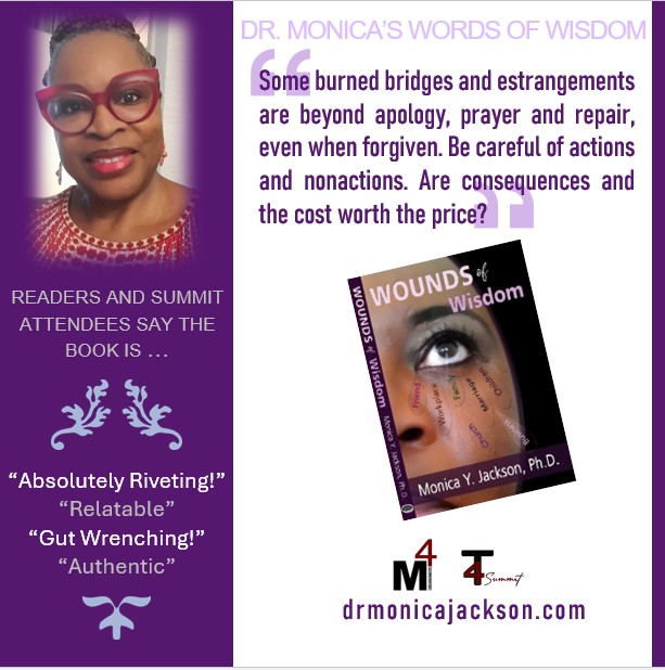 Think First! Actions and nonactions have consequences. drmonicajackson.com