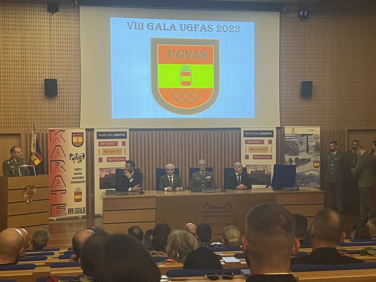 ¡Un agradecimiento especial a <a href="/UGFAS_/">UGFAS</a> <a href="/RfeEsgrima/">Real Federación Española de Esgrima</a> y <a href="/RFEKarate/">R.F.Española Karate</a> por su premio y por brindarnos una velada inolvidable! 🌟🥂 ¡Sigamos trabajando juntos para promover los valores de la sociedad y el deporte! 💪 #UGFAS #WePoderosas