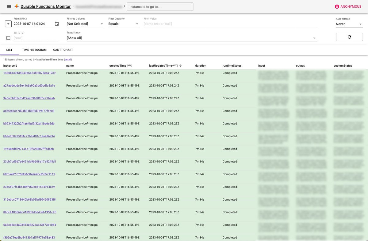 johnny_numero5's tweet image. Updating my  #Durable @AzureFunctions to Javascript V4 programming model. More code, less descriptive. Just better. And it looks good so far. #DurableFunctionsMonitor.