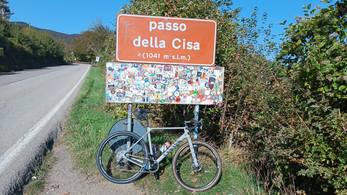 La mia prima volta sul Passo della Cisa.