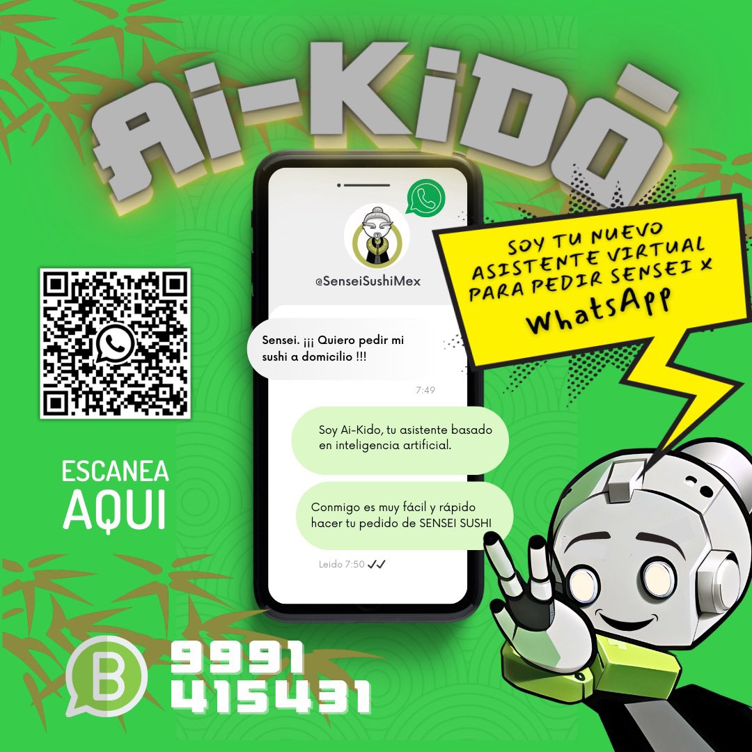 Sensei sushi tweet media