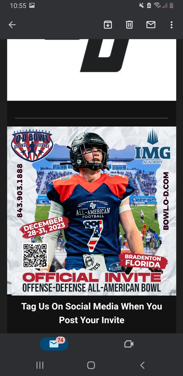 PeytonH2025's tweet photo. Grateful🙏🏼, thank you for the invite from @ODFootballCamps and @ODFBall hosted at @IMGAcademy, excited to work! @AD_Nice3 @FLCoachT @BigHomieUcee @CoachDWilliams2 @CoachWill850 @L_MandrellH5119 @larryblustein @PrepRedzoneFL @NHS_Eagles_FB @Niceville_FB https://t.co/Y6EPZ41o3A