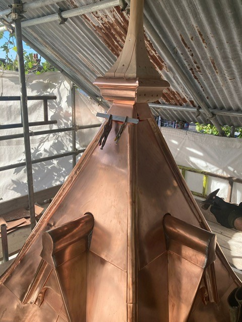 Delighted to announce the scaffolding surrounding Thornton Heath Clocktower will be coming down after months of restoration work.
We were committed to ensuring that this important landmark, a much loved &amp; familiar sight for generations would be repaired to the same if not better.