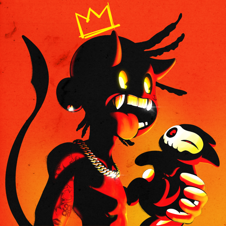 KYDSNFT's tweet photo. THE DEVIL by @The_SolCat 😈 https://t.co/9LiMT6ason