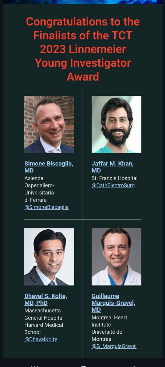#ESC LBCT presenter + 1st author <a href="/NEJM/">NEJM</a> + finalist #TCT ... I can tell <a href="/SimoneBiscaglia/">Simone Biscaglia</a> is friend of mine... 😁😁😁
