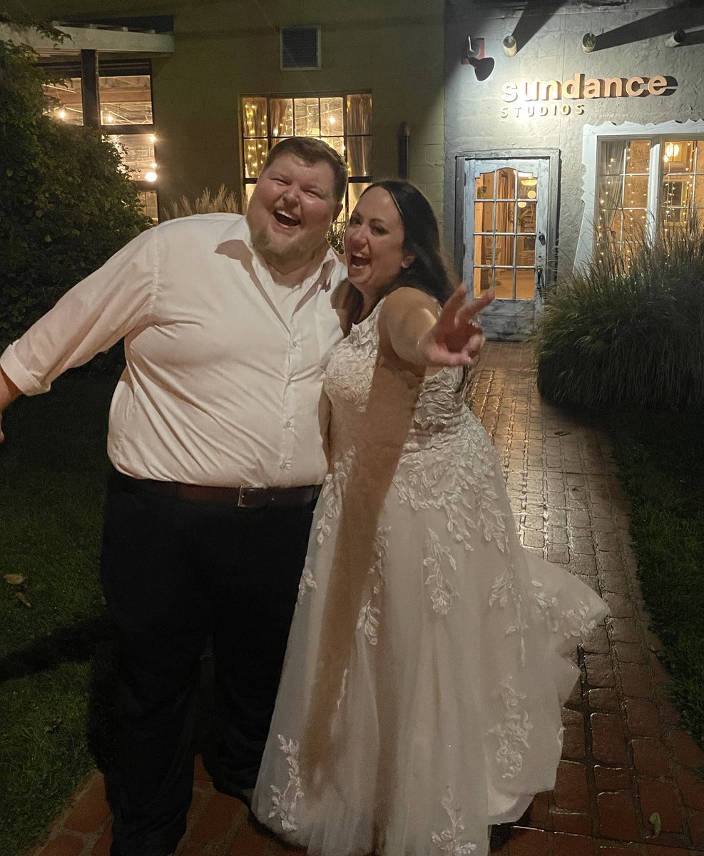 MrsByal's tweet photo. Big news from the weekend. I’m Mrs. Byal now 🎊🎊 https://t.co/VsNeDFkaTB