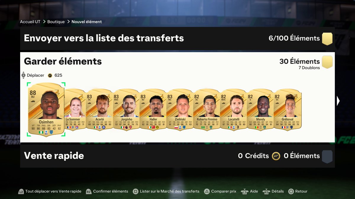 #PS5Share, #EASPORTSFC24  14 en 4G on prends