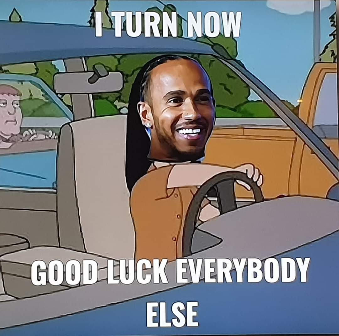 Lewis Hamilton in turn 1 at #QatarGP