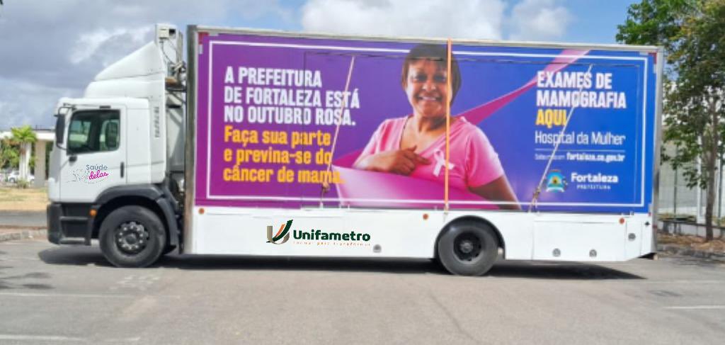 josesartoce's tweet photo. Pessoal, olha o que acabou de chegar ao Hospital da Mulher! Esse caminhão vai fortalecer as ações da Prefeitura de Fortaleza ao longo do Outubro Rosa! https://t.co/Y61DEpU3Xi