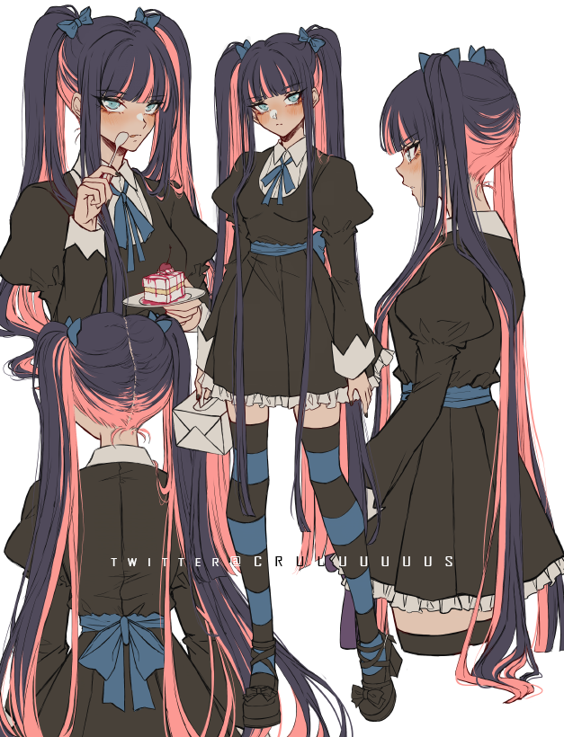 Cruuuuuuus's tweet photo. Pigtails Stocking 💙 https://t.co/V7DMlHpK4r
